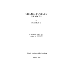 Charge-Coupled Devices