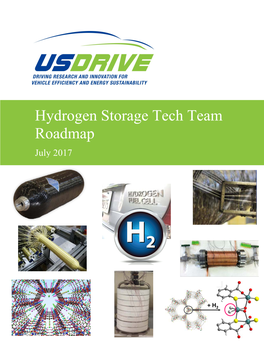 Hydrogen Storage Tech Team Roadmap