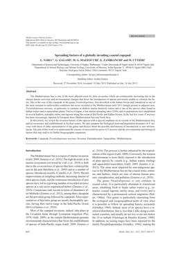 Spreading Factors of a Globally Invading Coastal Copepod L