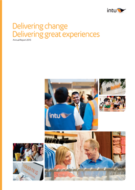 Intu Properties Plc Annual Report 2013