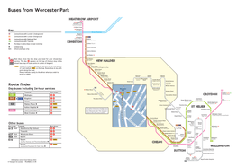 Buses from Worcester Park