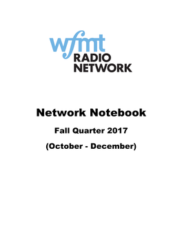 Network Notebook