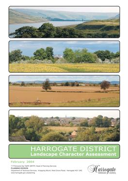 Harrogate Landscape Character Assessment February 2004