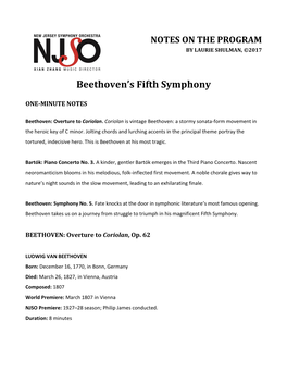 Beethoven's Fifth Symphony