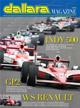 Indy Racing League a Home for Dallara Since 1997