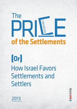 The Price of Settlements