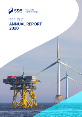 Sse Plc Annual Report 2020 About This Report