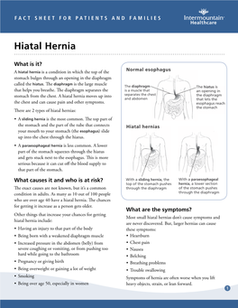 Hiatal Hernia