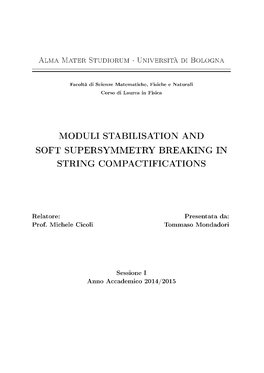 Moduli Stabilisation and Soft Supersymmetry Breaking in String Compactifications