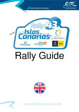Rally Islas Canarias 2019 Rally Guide