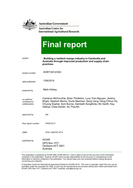 Final Report HORT/​2012/​003 12.49 MB -​