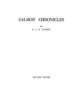 Salmon Chronicles