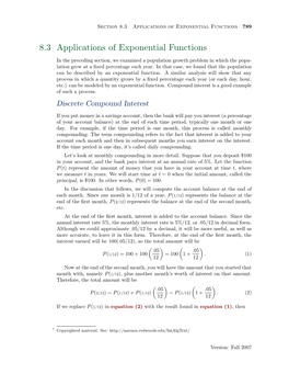 8.3 Applications of Exponential Functions 789