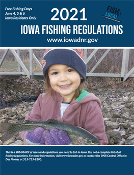 Iowa Fishing Regulations