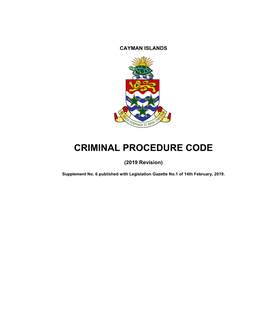 Criminal Procedure Code