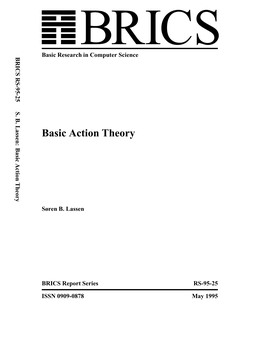 Basic Action Theory Basic Research in Computer Science