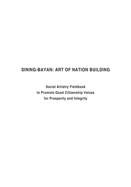 Art of Nation Building