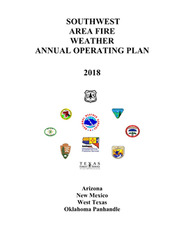 SW Fire Weather Annual Operating Plan