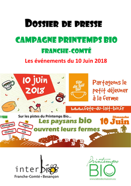 Campagne Printemps Bio 2018