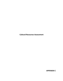 Cultural Resources Report for the 31.27 Acre