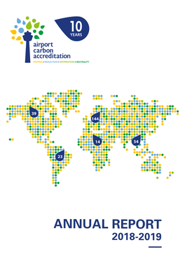 ANNUAL REPORT 2018-2019 HELPLINE: +44 845 868 2708 Aca@Wsp.Com