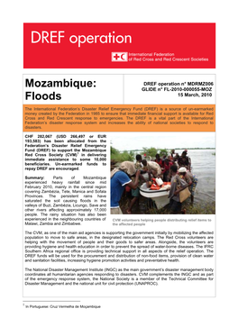 Mozambique: Floods