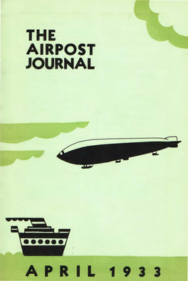 Airpost Journal April 1933