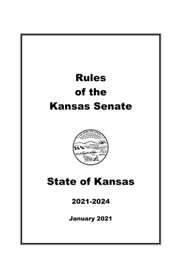 Rules of the Kansas Senate