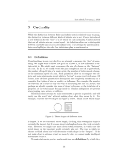 3 Cardinality