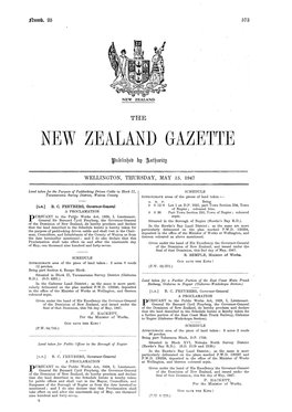 New Zealand Gazette