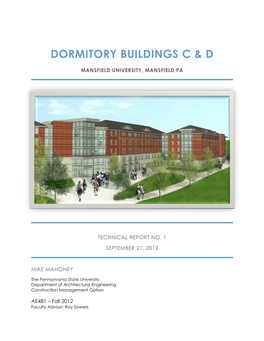 Dormitory Buildings C & D