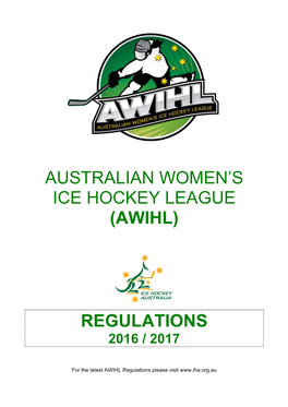 (Awihl) Regulations