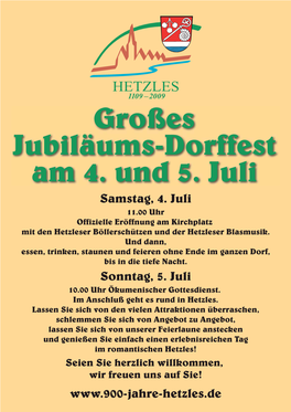 2009 Dorffest Hetzles.Pdf