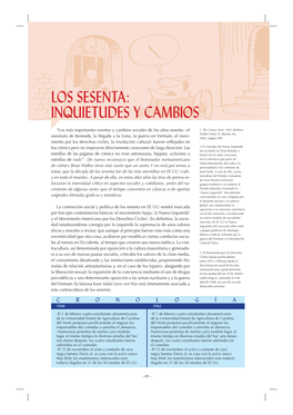 Los Sesenta: Inquietudes Y Cambios