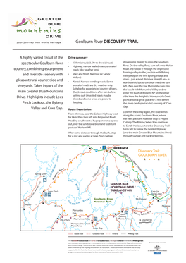 Goulburn River DISCOVERY TRAIL