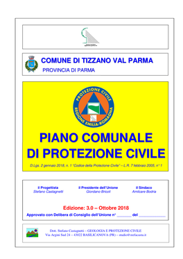 Piano Comunale Di Protezione Civile