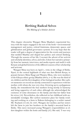 1 Birthing Radical Selves