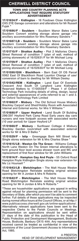 Cherwell District Council