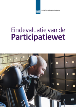 Eindevaluatie Van De Participatiewet Eindevaluatie Van De Participatiewet