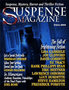 Suspense Magazine August September October 2018