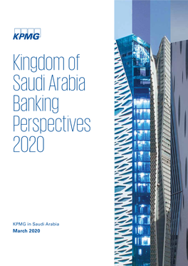 KPMG KSA Banking Perspectives 2020