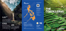 The Cordilleras As a Whole Is One of the Coldest Department of Tourism Baguio and Abra