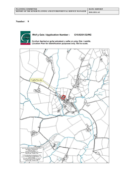 Stad Congl Meinciau, Botwnnog, Pwllheli. PDF 471 KB