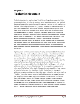 Teakettle Mountain