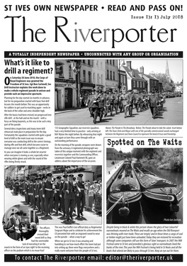 St Ives Own Newspaper • Read and Pass