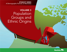 Volume 3: Population Groups and Ethnic Origins