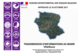 TRANSMISSION D'informations AU MAIRE Villefloure