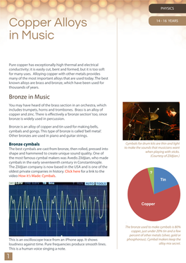 Copper Alloys in Music.Pdf