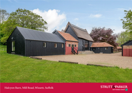 Halcyon Barn, Mill Road, Wissett, Suffolk