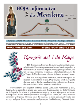 Romería Del 1 De Mayo